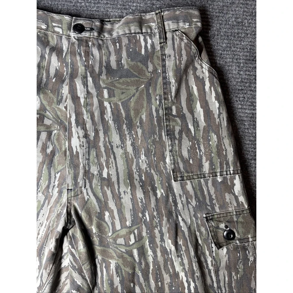 Buck Apparel Hunting Pants Camo‎ Mens 31 X 24 Vintage Real Tree Grunge